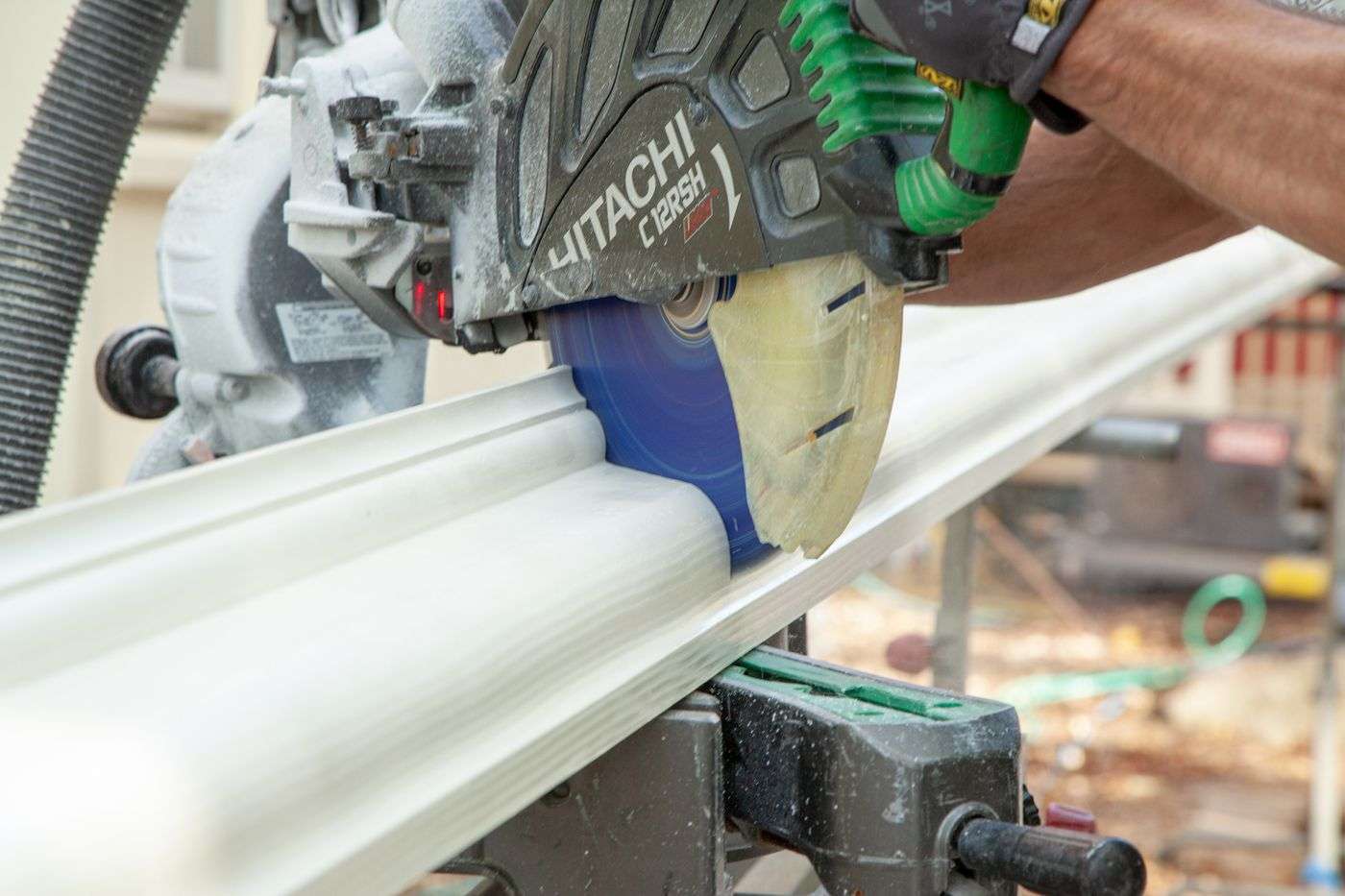 Cutting Eavestrough and Downspouts Brantford