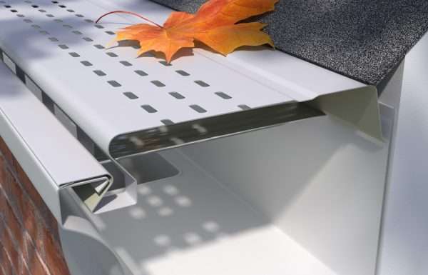 Aluminum gutter guard